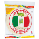 La Banderita Burrito Flour Tortillas, Extra Large 8Ct