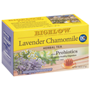 Bigelow Lavender Chamomile Herbal Tea plus Probiotics 18Ct Bags