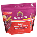 Sambazon Organic Mixed Berries & Acai Smoothie Cubes 20 oz