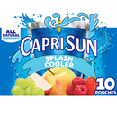 Capri Sun Splash Cooler Juice Drink 10 Count