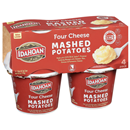 Idahoan Four Cheese Mashed Potatoes 4-1.5 oz Cups
