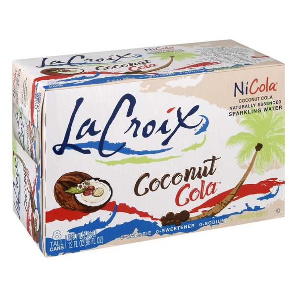 LaCroix NiCola Coconut Cola Sparkling Water 8 Pack | Hy-Vee Aisles