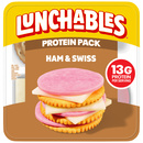 Lunchables Ham & Swiss Protein Pack, 3.2 oz Pack