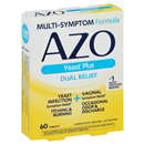 AZO Yeast Plus Multi-Benefit Homeopathic Medicine Tablets