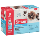 SlimFast Rich Chocolate Royale RTD Meal Replacement Shakes 8Pk