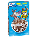 General Mills Cookie Crisp Cereal, Chocolate Chip, Family Size