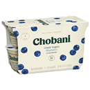 Chobani Blueberry on the Bottom Non-Fat Greek Yogurt 4-5.3 Oz