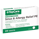 TopCare Sinus + Allergy PE Tablets
