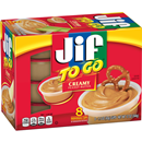 Jif To Go Creamy Peanut Butter 8-1.5 oz Cups