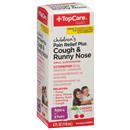 TopCare Children's Pain Relief Plus Cough & Runny Nose Cherry Flavor