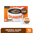 Dunkin' Donuts Original Blend K-Cup 10 Count