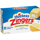 Hostess Iced Vanilla Zingers 10Ct
