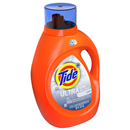 Tide Plus HE Turbo Clean Ultra Stain Release Liquid Laundry Detergent, 48-load