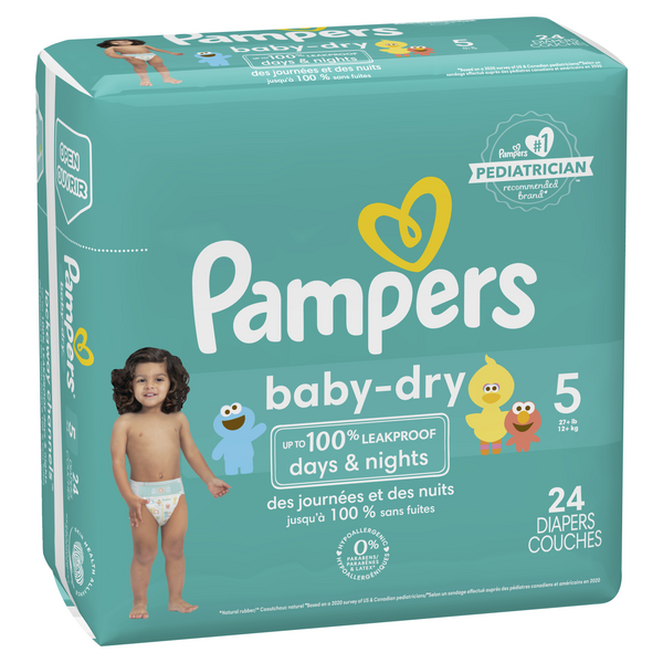 over het algemeen as getuigenis Pampers Baby Dry Size 5 Diapers | Hy-Vee Aisles Online Grocery Shopping