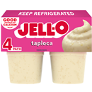 Jell-O Original Tapioca Ready-to-Eat Pudding Snack Cups