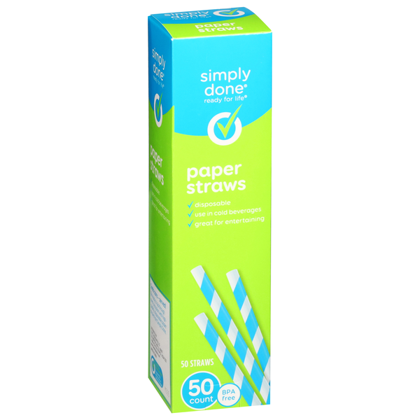 7.75 Paper Straw Wholesale Size - 5000 count, 5000 - Fry's Food Stores