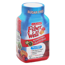 VitaFusion Fiber Well Sugar Free Gummies Peach, Strawberry & Berry Flavors