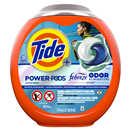 Tide+ Power Pods Febreze Fresh Sport Odor Eliminator Liquid Laundry Detergent Pacs, 32 Count