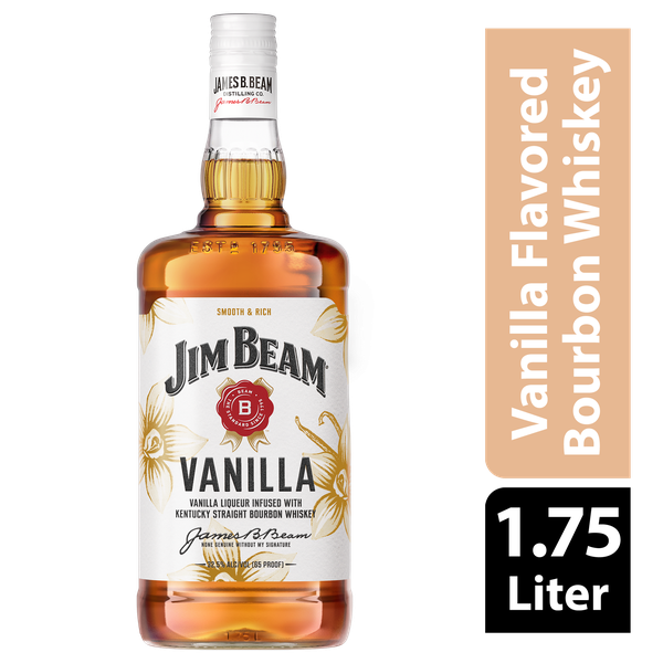 Jim Beam Vanilla Liqueur with Kentucky Straight Bourbon Whiskey