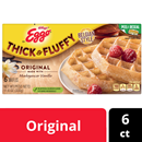 Kellogg's Eggo Thick & Fluffy Original Recipe Waffles 6 ct