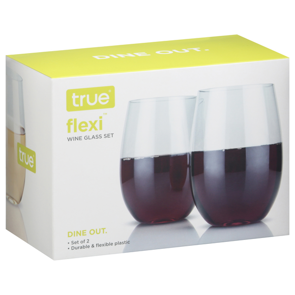 True 3040 bulk 8 oz Flexi Stemless Wine Glass, 1 - Fry's Food Stores