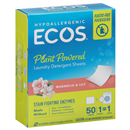 Ecos Plant Powered Magnolia & Lily Laundry Detergent Sheets 50 ea