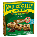 Nature Valley Lunch Box, Double Chocolate Bars, 5-0.91 oz