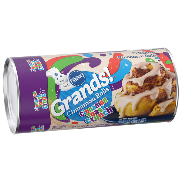 Pillsbury Grands Cinnamon Toast Crunch Cinnamon Deluxe Rolls