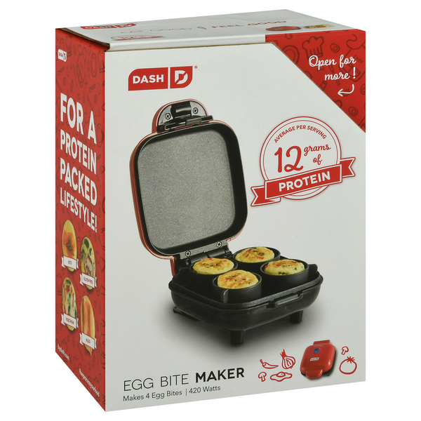 Kitchen, Dash Egg Bite Maker Protein Packed Lifestyle For Fast Portable  Breakfast