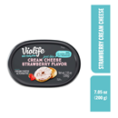 Violife Just Like Cream Cheese Strawberry, Dairy-Free Vegan