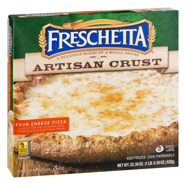 Freschetta Artisan Crust Four Cheese Pizza | Hy-Vee Aisles Online
