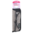 SAV Clear Readers Eyeglasses, +3.00