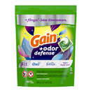 Gain Flings Odor Defense Super Fresh Blast Liquid Laundry Detergent Pacs, 31Ct