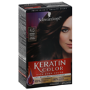 Schwarzkopf Keratin Color Intense Caring Color 4.6 Intense Cocoa Hair Color Kit