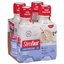 SlimFast Advanced Nutrition RTD Vanilla Cream Meal Replacement Shakes 4Pk