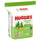 Huggies Natural Care Fragrance Free Wipes Refill