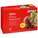 Hy-Vee Cherry Mixed Fruit 12 Count