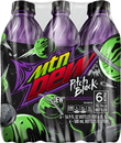 Mountain Dew Soda, Pitch Black, 6Pk