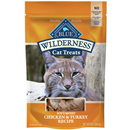 Blue Buffalo Wilderness Grain Free Soft-Moist Cat Treats, Chicken & Turkey