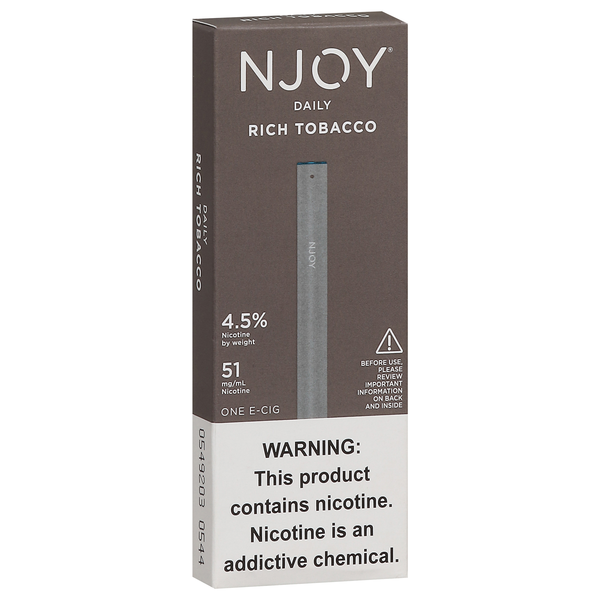 Njoy E-Cig, Rich Tobacco