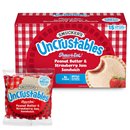 Smucker's Uncrustables Peanut Butter & Strawberry Jam Sandwich,15-Count