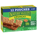 Nature Valley Oats 'n Honey Crunchy Granola Bars 12-1.5 oz Pouches