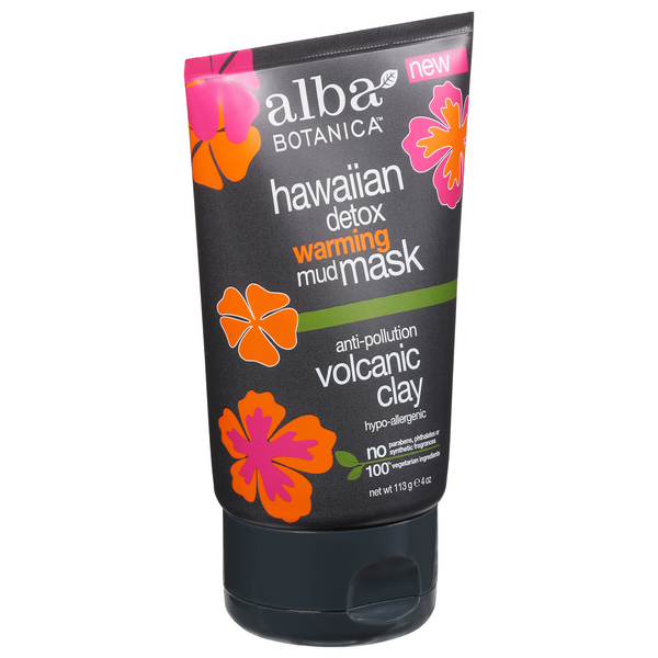 [z792]palmadiva No. 11 フェイスマスク 60g+30g✖️2 Alba Botanica Volcanic Clay Hawaiian Detox Warming Mud Mask | Hy