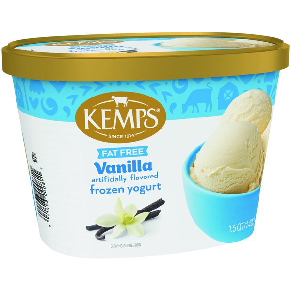 Kemps Fat Free Vanilla Frozen Yogurt | Hy-Vee Aisles Online