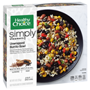 Healthy Choice Cafe Steamers Simply Unwrapped Burrito Bowl