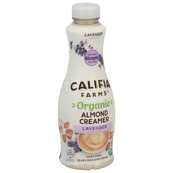 Califia Farms Organic Lavender Almond Creamer 25.4 fl oz | Hy-Vee