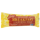 Amy's California Wrap, Breakfast