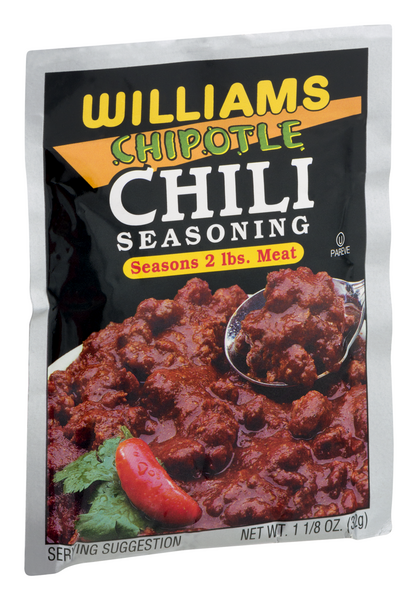 Williams seasoning hotsell chili recipe