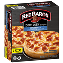 Red Baron Deep Dish Singles Pepperoni Pizzas 2Ct