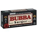 Bubba Burger 100% Angus Burgers 6Ct